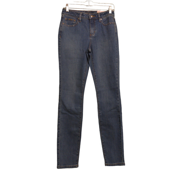 Prana Sienna Jean True Blue Mid-Rise Skinny Stretch Organic 14/32 - Picture 1 of 13